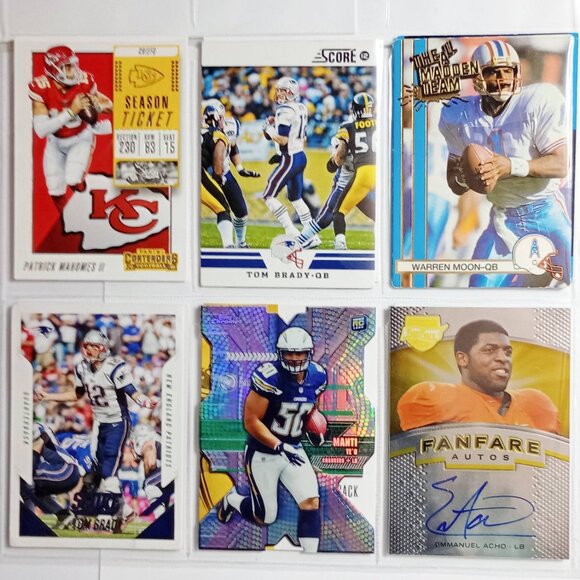 125 Football Cards RC Set Lots Collection - Picture 2 of 4